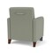 Lesro Siena Lounge Reception Guest Chair w/ Front Casters, 27 in W 29.5 in L 32.5 in H SN1101 - alternate 3